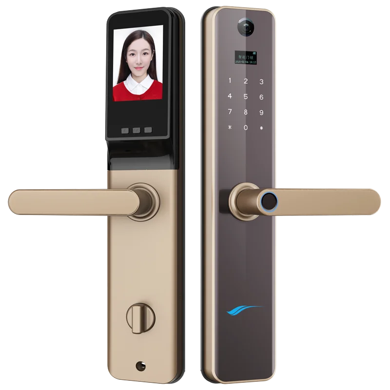 
Home Smart Lock Stay Hotel Fingerprint Lock Security Door Electronic Remote Open Home Intelligent Lock Fingerprint Padlock 3.5kg 