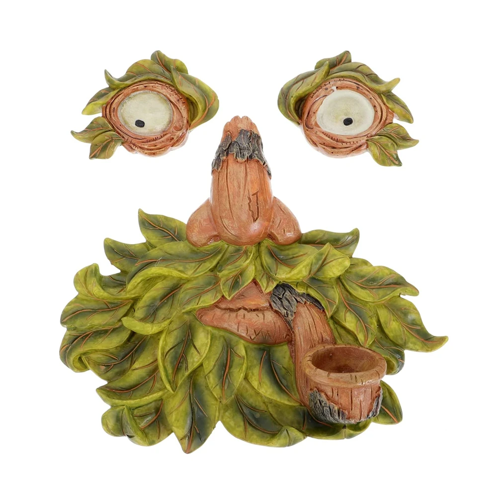 Old Man Tree Hanging Planter Polyresin Sculpture Made to Look Like Wood Suitable to Hang Indoors or Outdoors