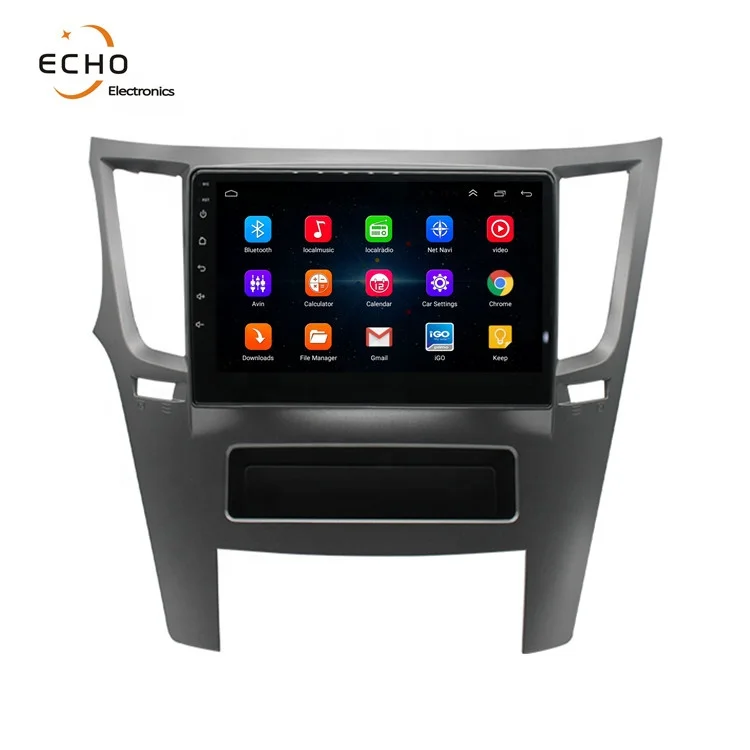 9 Inch Android Car Radio Video DVD Multimedia W/ GPS Navigation DSP Car Player For Subaru Legacy Outback 2009 - 2016 Use
