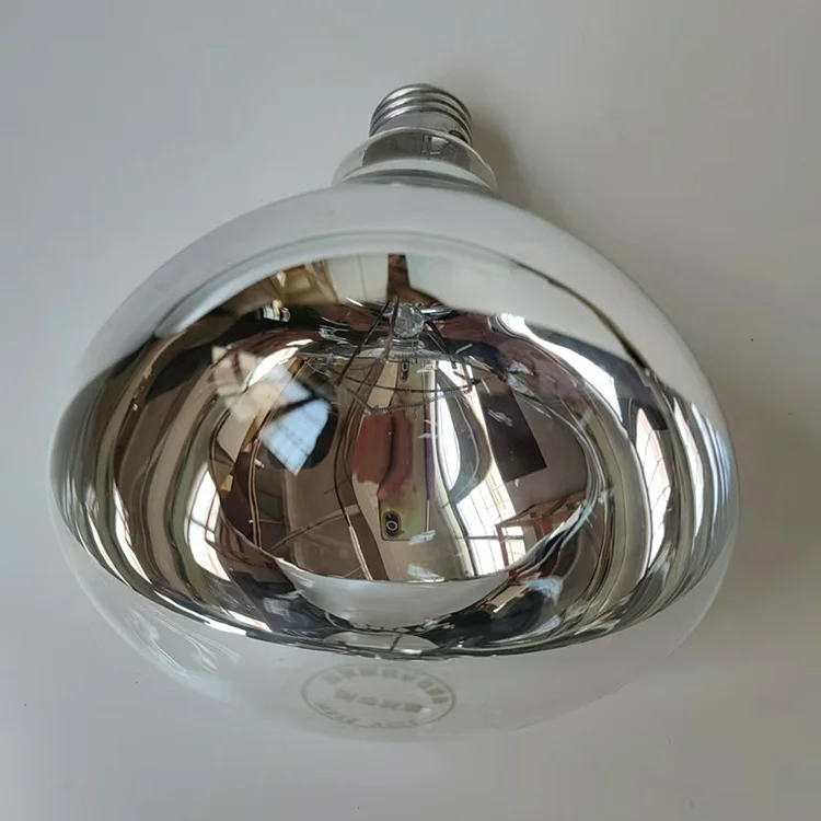 Glass Heat Lamp  bulb for Animal Husbandry for Poultry Farm  Livestock heater
