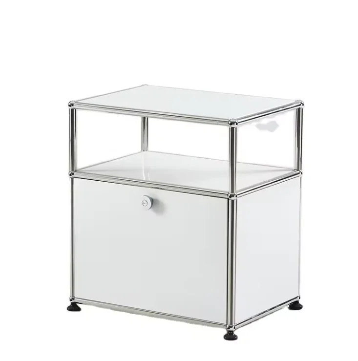 Modern Executive Office Desk USME Modular Furniture with Side Table for Home Office Design Style