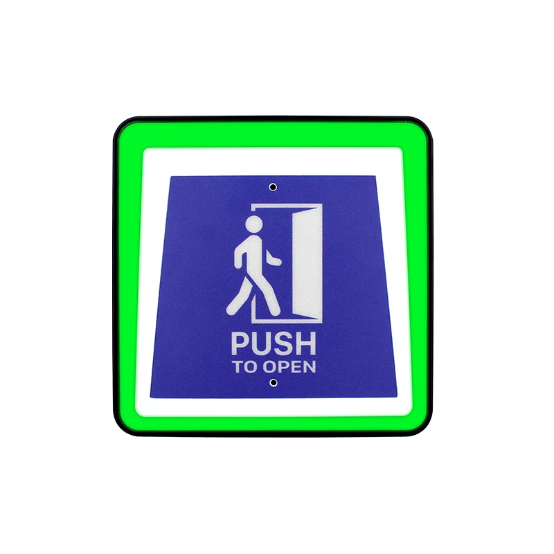 Push to open emergency call point  door release exit button switch