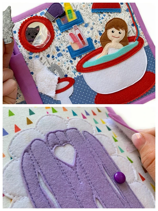 Professional manufacturing in bulk cheap quiet cloth books for children math addition and subtraction publishers