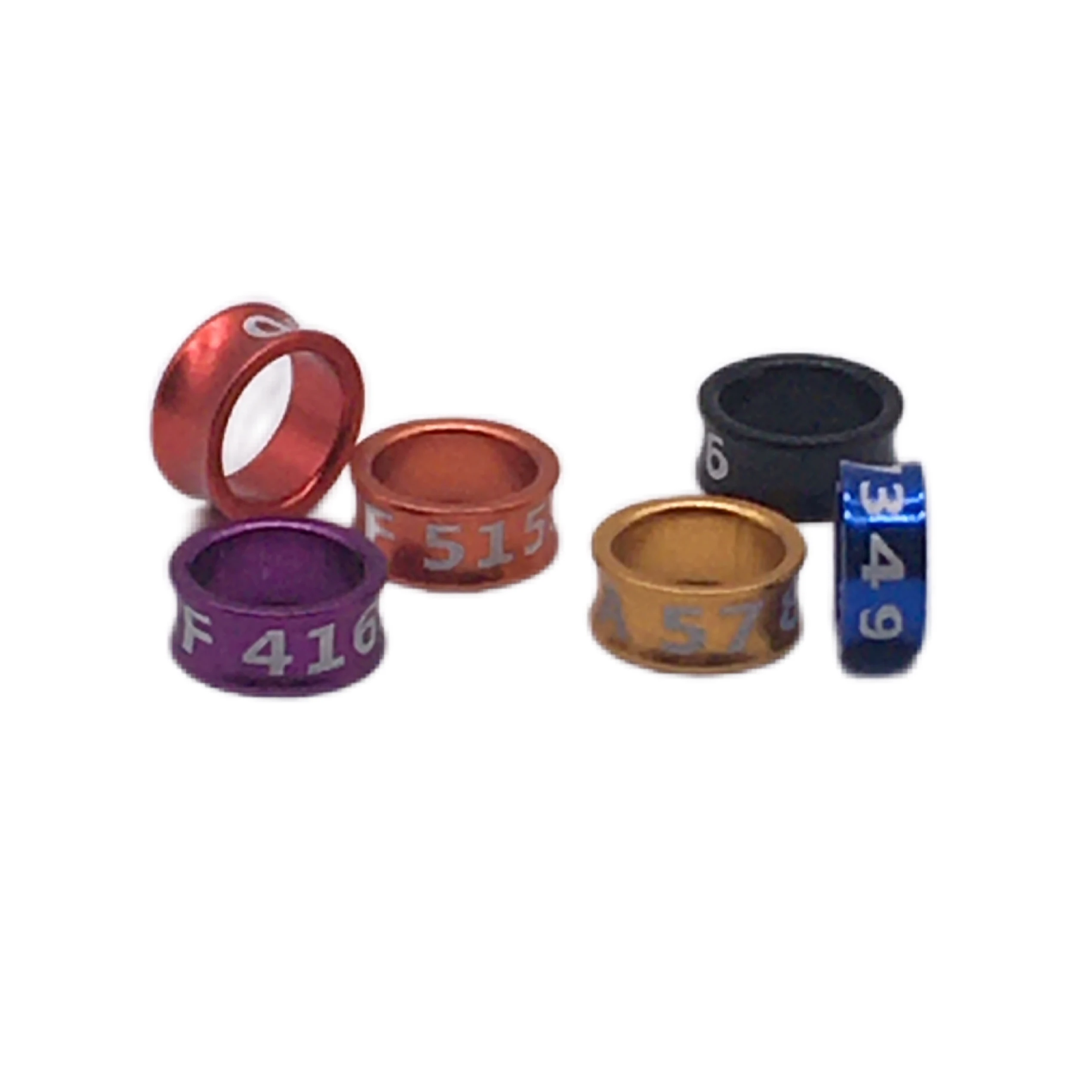 Parrot Pigeon Foot Ring Baby Bird Pure Aluminum Identification Ring
