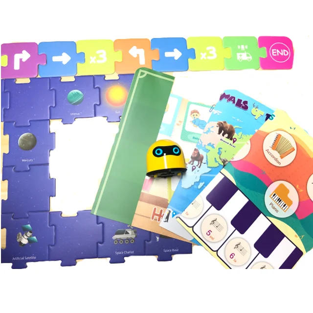 Learning machine electric robot DIY ai robot Coding Robot toy for children