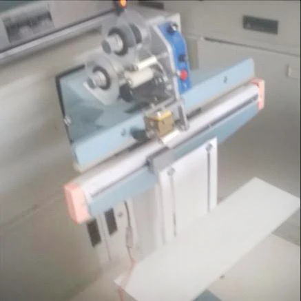 
KUNBA CE PFS350JT Heat Sealing and Printing date of Discharge Date Machine for Plastic bags band 