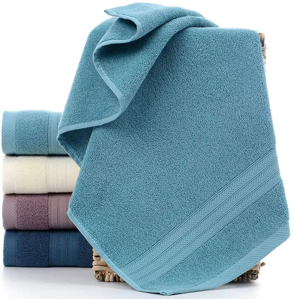 Custom Towels Wholesale Customized logo 100% cotton Soft Luxury Face Towel