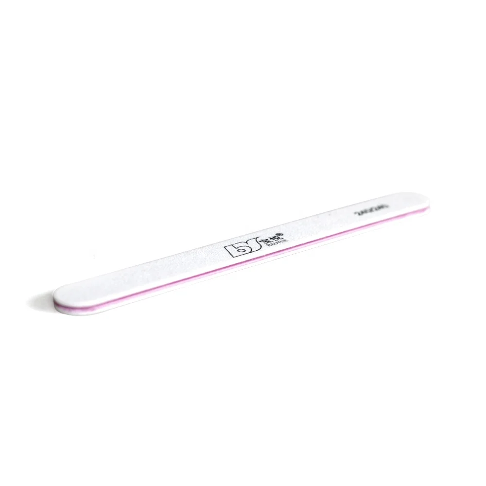 2020 Private Label Custom Printed Manicure Tools Professional Salon Plastic Disposable Nail File