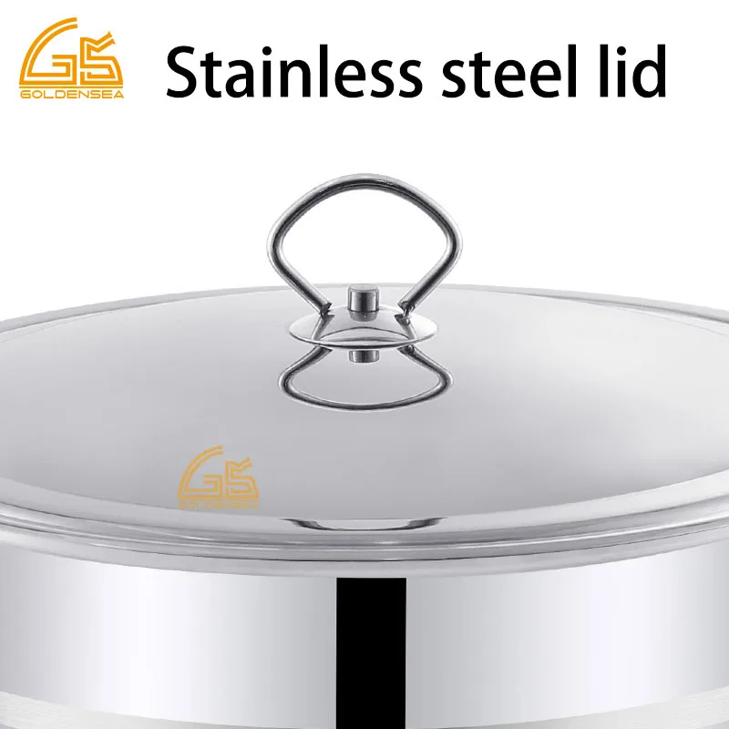 conjunto de panela inox kitchen utensils 12pcs white all cald heavy hot ware cooking stainless steel pots cookware sets