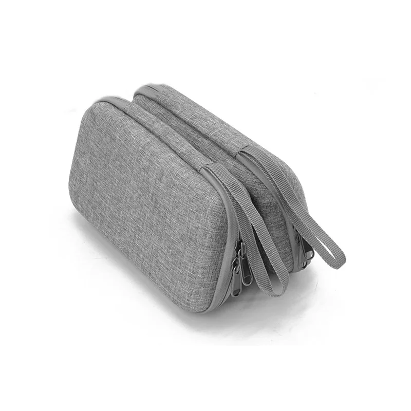 China Travel Carry Case Organizer Storage Pouch Zipper Mesh Bag For Charger Cable Power Bank Hard Drive Waterproof Shockproof