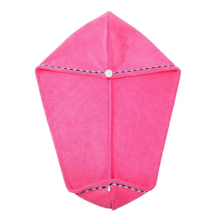 Микрофибра полотенце для сушки полотенец Ванна СПА, мультяшный головной убор тюрбан закрутки