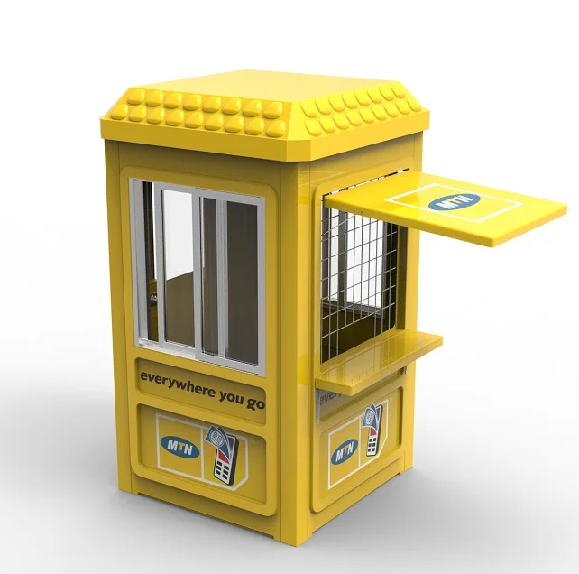 MTN Outdoor fiberglass demountable mobile kiosk