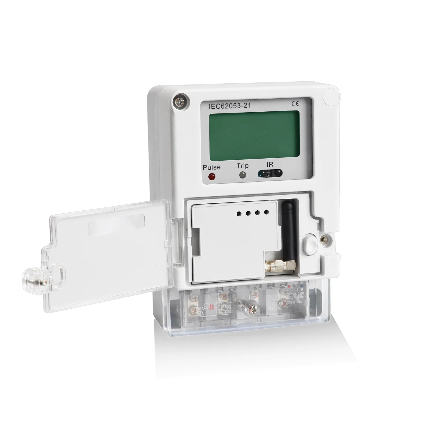 Oem Custom Low error single phase no card smart electric meter