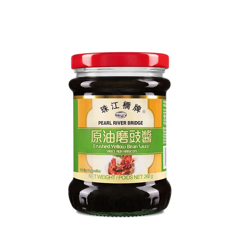Factory Price Chinese 260g Bean paste Crushed Yellow Bean Sauce of PRB
