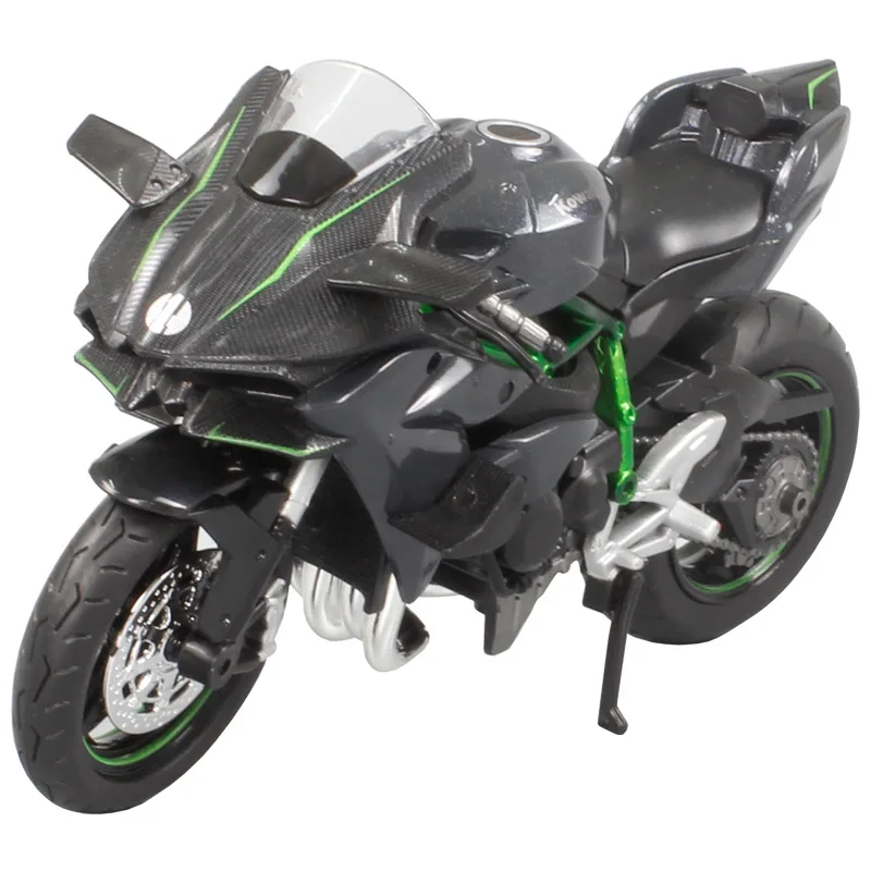 Модель 1:18 мотоцикла Maisto Kawasaki Ninja H2R Hon-da Suzuki Yamaha Ducati с базовым коллекторным орнаментом.