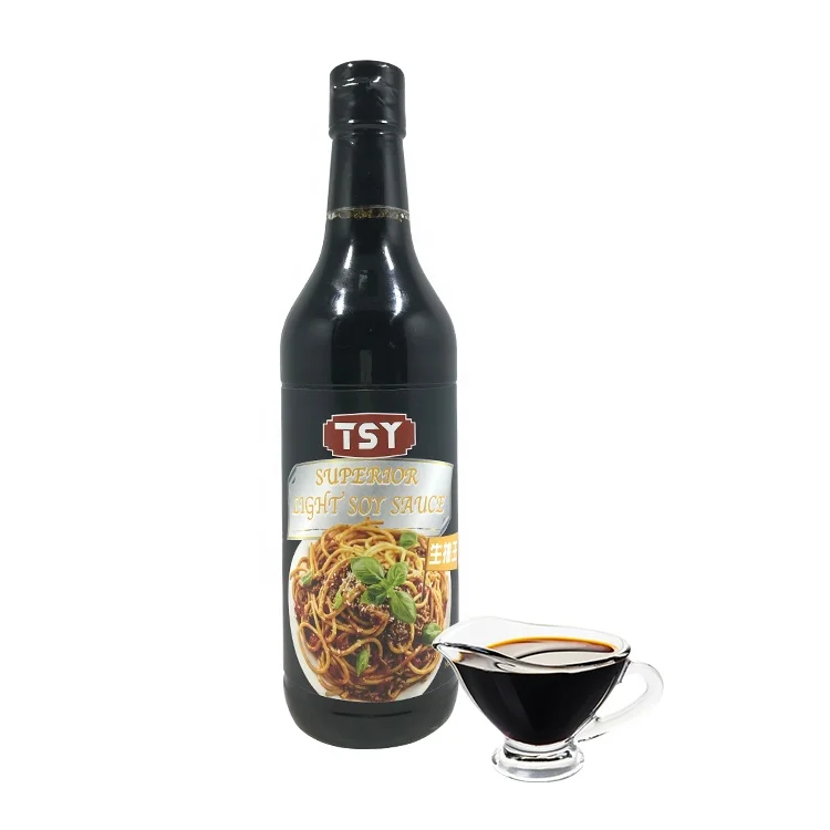 TSY Food Halal Noadded Seasoning No Msg Souce Bulk Light Soy Sauce
