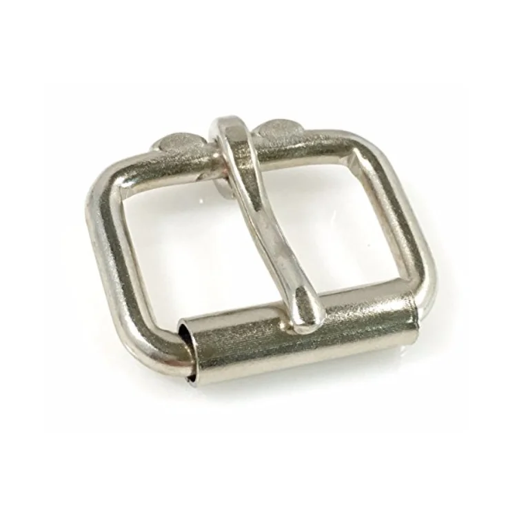 Leather Solid Brass Belt Buckle For Men Center Bar Buckle Accessories For Leather Metal Buckle