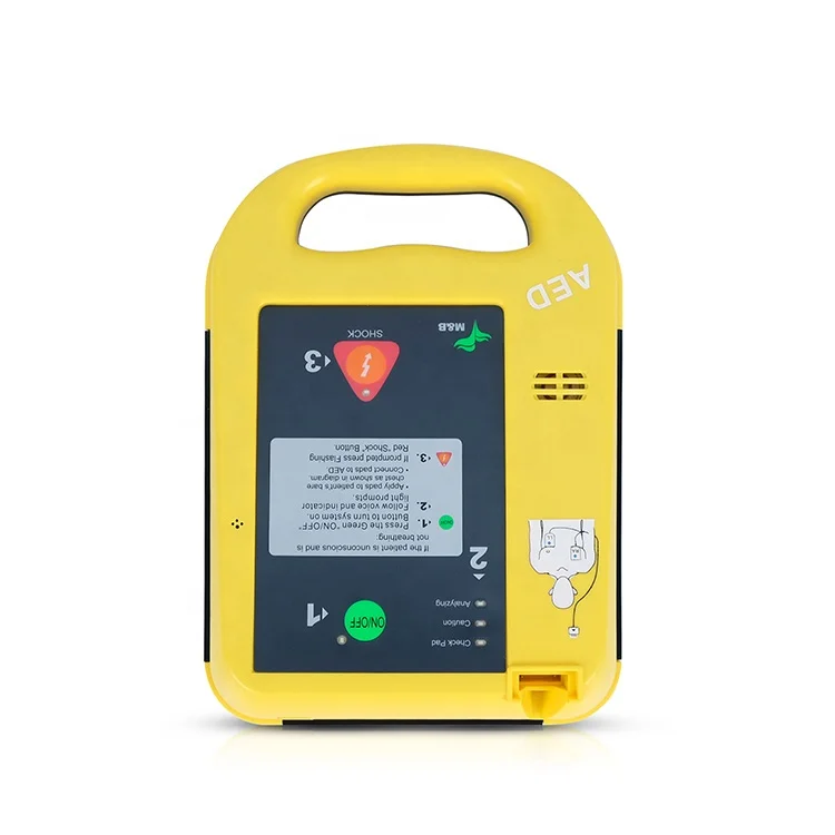 Hot Sales Manufacturer Automatic Defibrillator Portable Defibrillator AED 7000  First-aid Devices  External Defibrillator