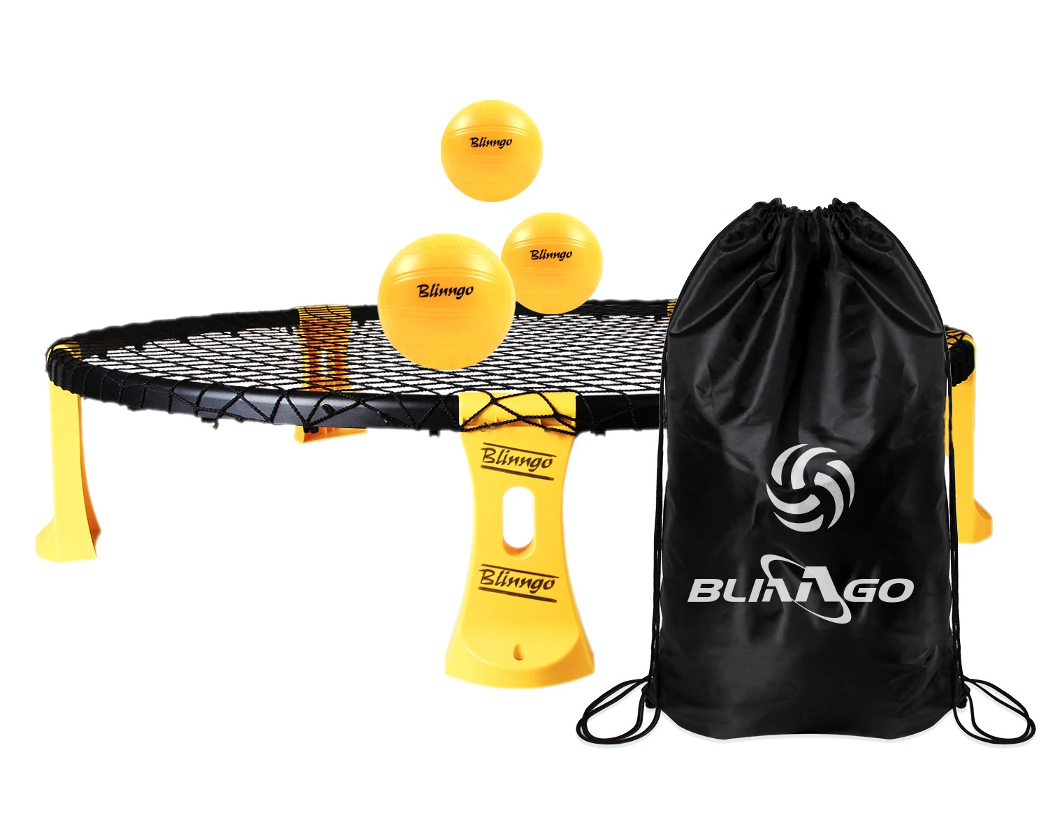 Factory Direct OEM Beach Ball Game Set Outdoor Backyard Slam Ball Games Roundnet For Adults Kids Family  Indoor With LED Light