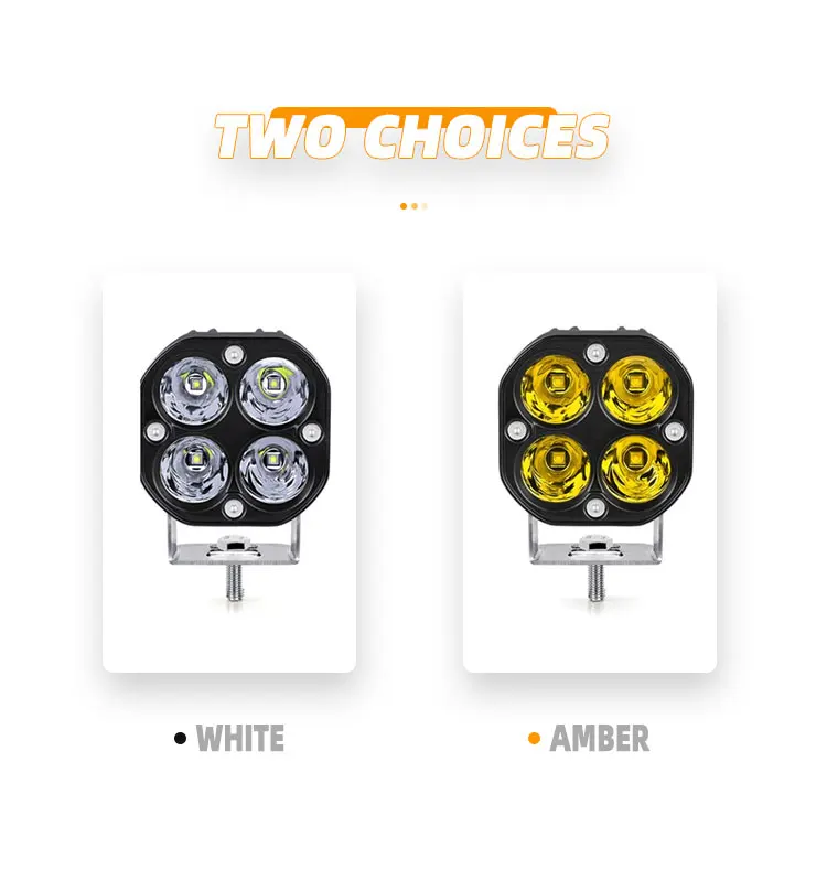 3inch 12v 40w 4x4 Led Work Light Off Road Spot Light Led Bar Off Road Fog Lights For Truck jeeps universal cars