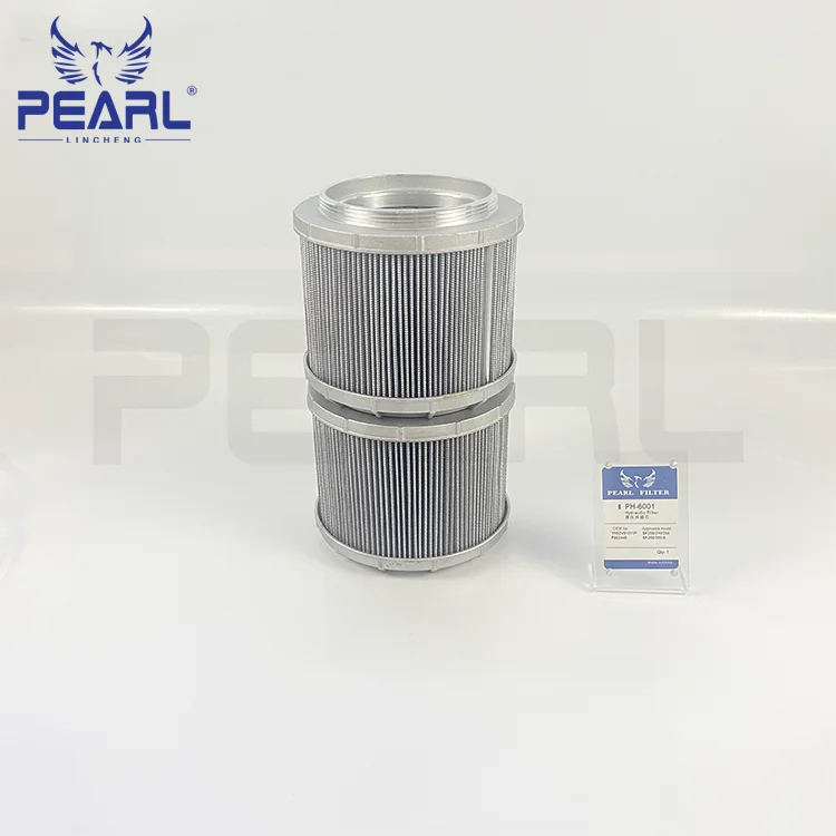 Available From Stock Hydraulic Filter PH-6001  YN52V01011P  P502446 for SK200/210/250 SK260/350-8