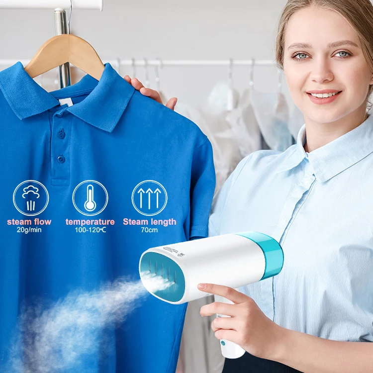 Foldable mini electric fast heat strong steam travel garment steamer handheld steam iron clothesron