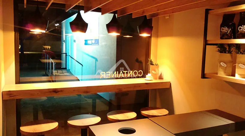 High Quality Container Coffee Bar Shipping Container House 20 ft Coffee Shop/kiosk