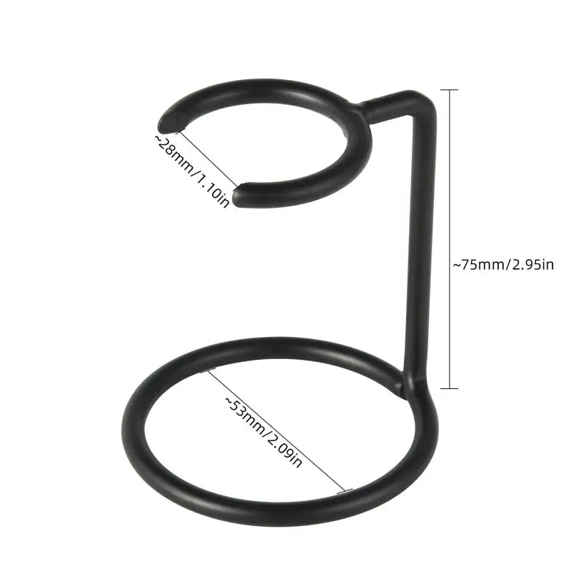 Классический безопасный Высококачественный акриловый пластиковый держатель для бритвы из нержавеющей стали, подставка для щетки для бритья