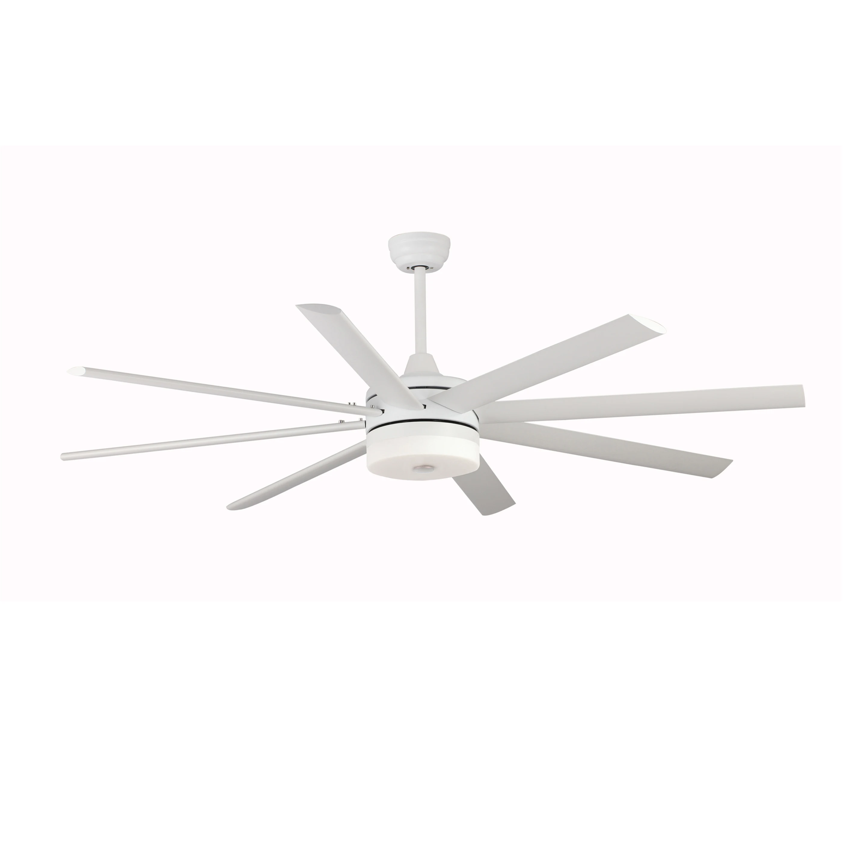 70/100 дюймов, большой размер, Удивительный Огромный новый дизайн, алюминиевый лопастной двигатель постоянного тока, потолочный вентилятор с подсветкой