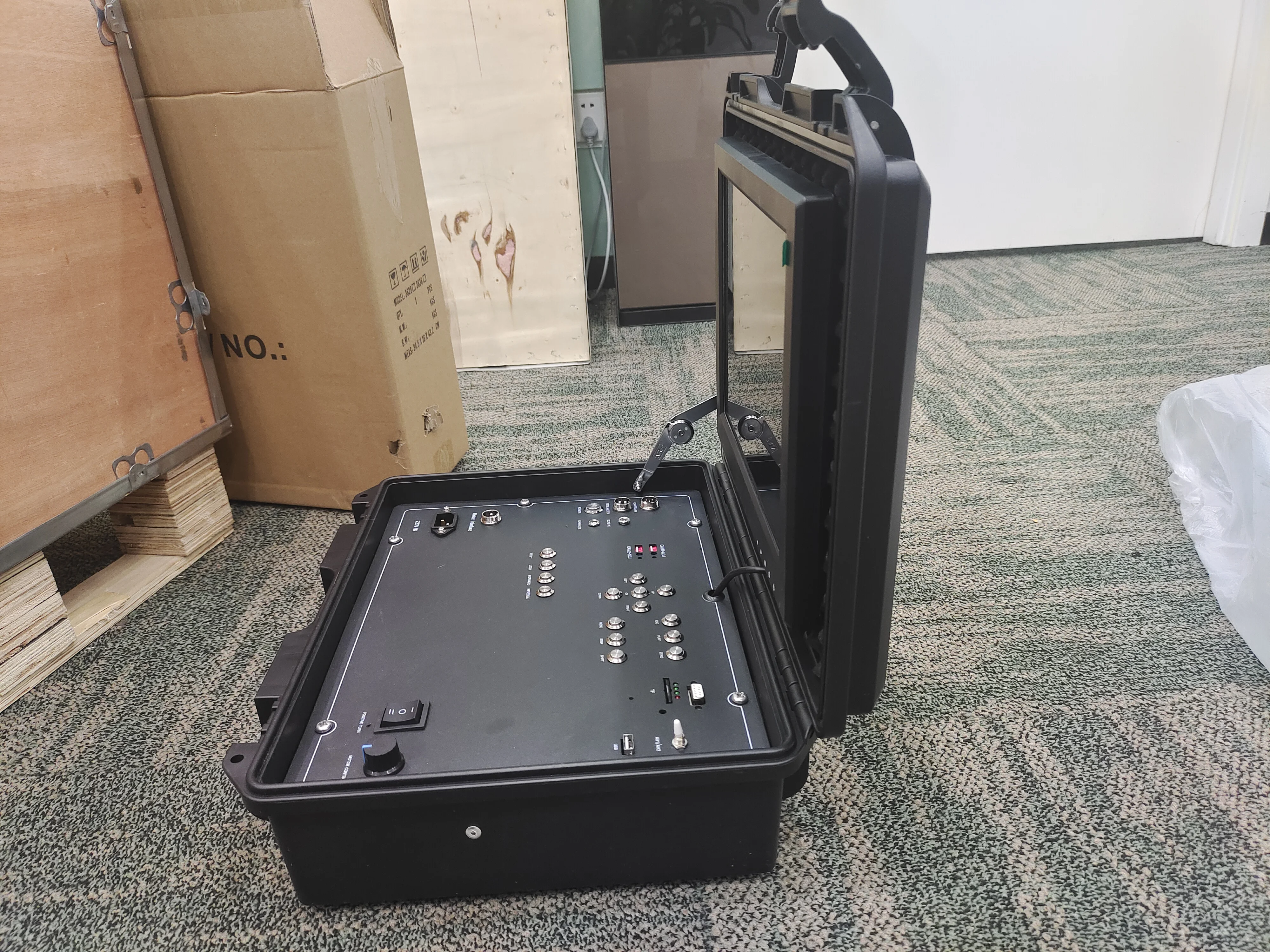 100m cable dual Camera For Underground Hole Well Drilling