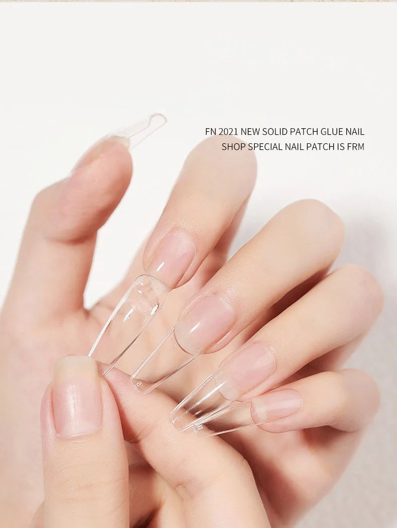 Factory Wholesale Canned Solid Nail Tip Gel Easy Adhesive Nail Extension Solid Glue Gel