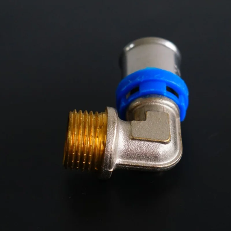 multilayer tube pipe fittings reduced press brass elbow  fitting 16x2.0mm copper fittings