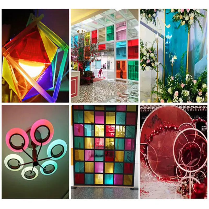 Decorative Colorful Self Adhesive Office Mall Mid Grey Anti-scratch Double perspective HD Building window Glass Films