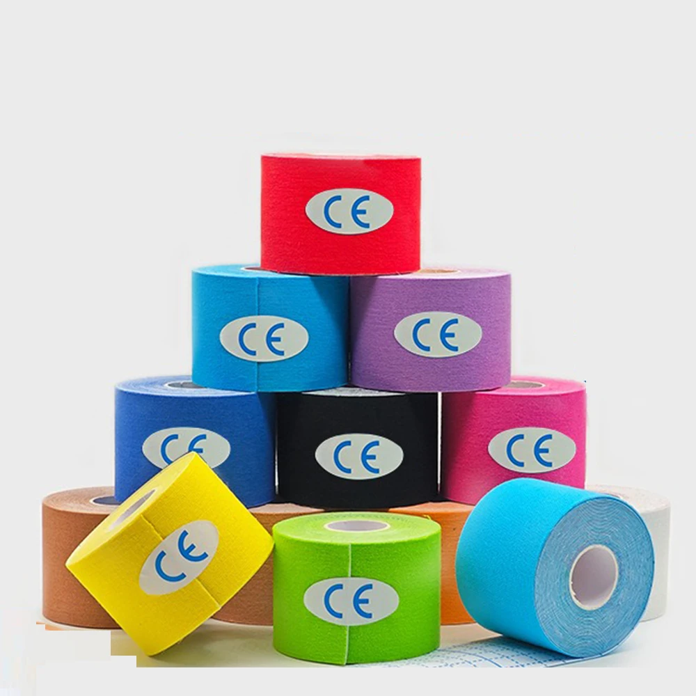 Wholesale  Menthol Mueller Cotton Sport & Therapy  Kinesiology Pre Cut Bandage Tathletic Tape