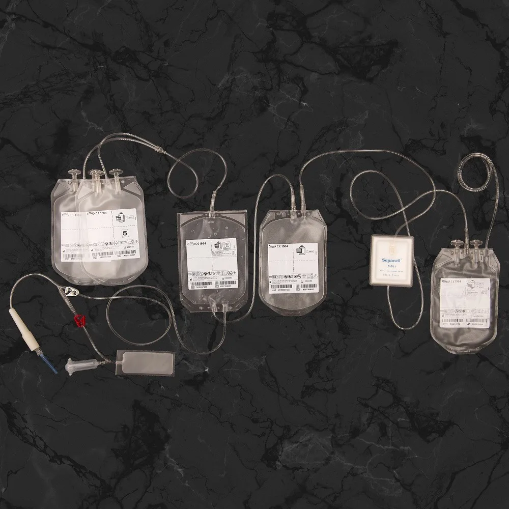 350ml Quadruple Blood Bag Steril Medical Transfusion Device Single Double Triple Modules On Stock Best Quality Premium Product