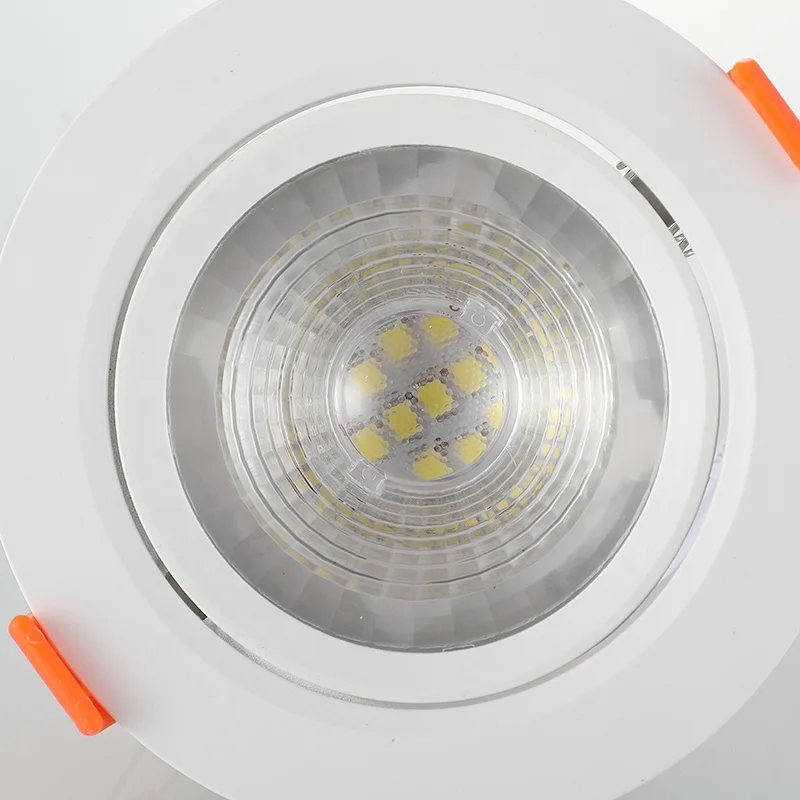 Commercial indoor square adjustable dimmable color mini recessed cob ceiling aluminum led spotlight