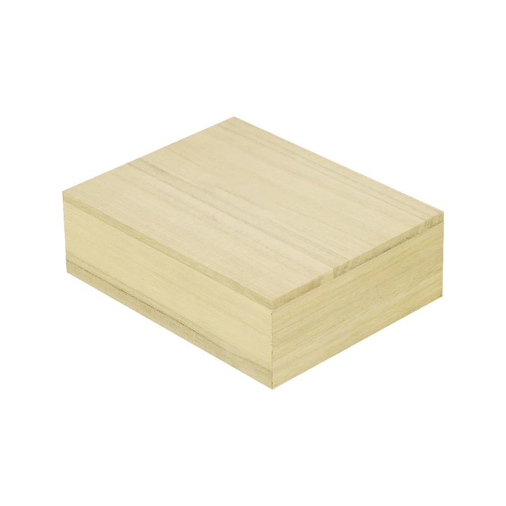 Wholesale Factory Sales Customise Unfinished Wooden Gift Packing Box For Storage Gifts Arts and Crafts