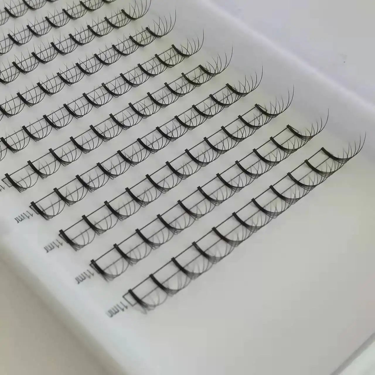 Оптовая продажа уникальные ресницы 3D 4D 5D 6D объемные для наращивания длинный стержень готовые объема