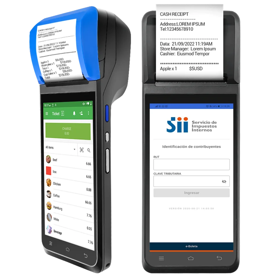 FYJ F1-55s Android 12 2+16G Memory Pos Machine Touch Screen Android Pos Terminal Handheld POS NFC Payment Terminal