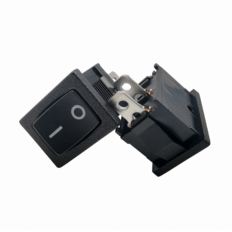 Round shape JS-606A-Q-BB-3H Waterproof rocker switch 6A 250V with  CCC certification