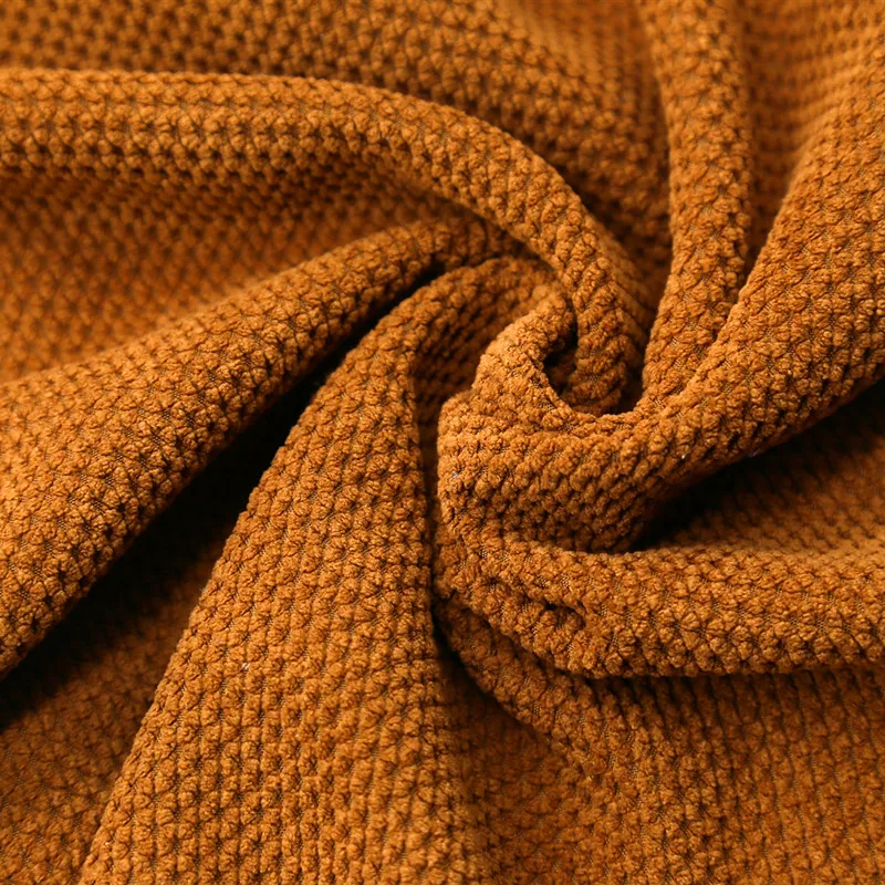 Woven Microfiber Small Pineapple Corduroy Sportswear Activewear Breathable Plain Dyed Upholstery Interlining Underwear