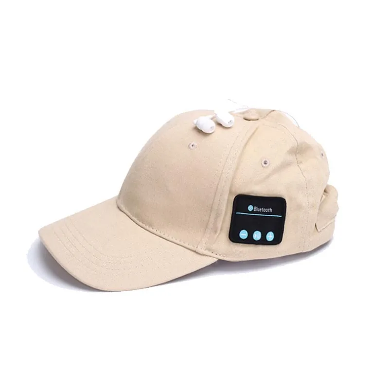 Wholesale LED Luminous Cap USB Charging Bluetooth Music Baseball Hat for Outdoor Sport