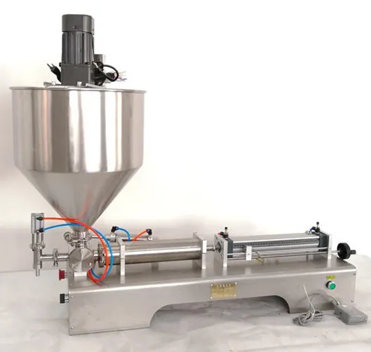 Food grade Small Tomato Paste fruit and vegetable Puree Jam Filling Machine For Sale