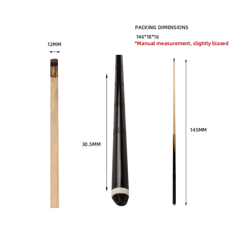 
1004 wholesale cheap price wood billiard carom pool stick one piece snooke cue 