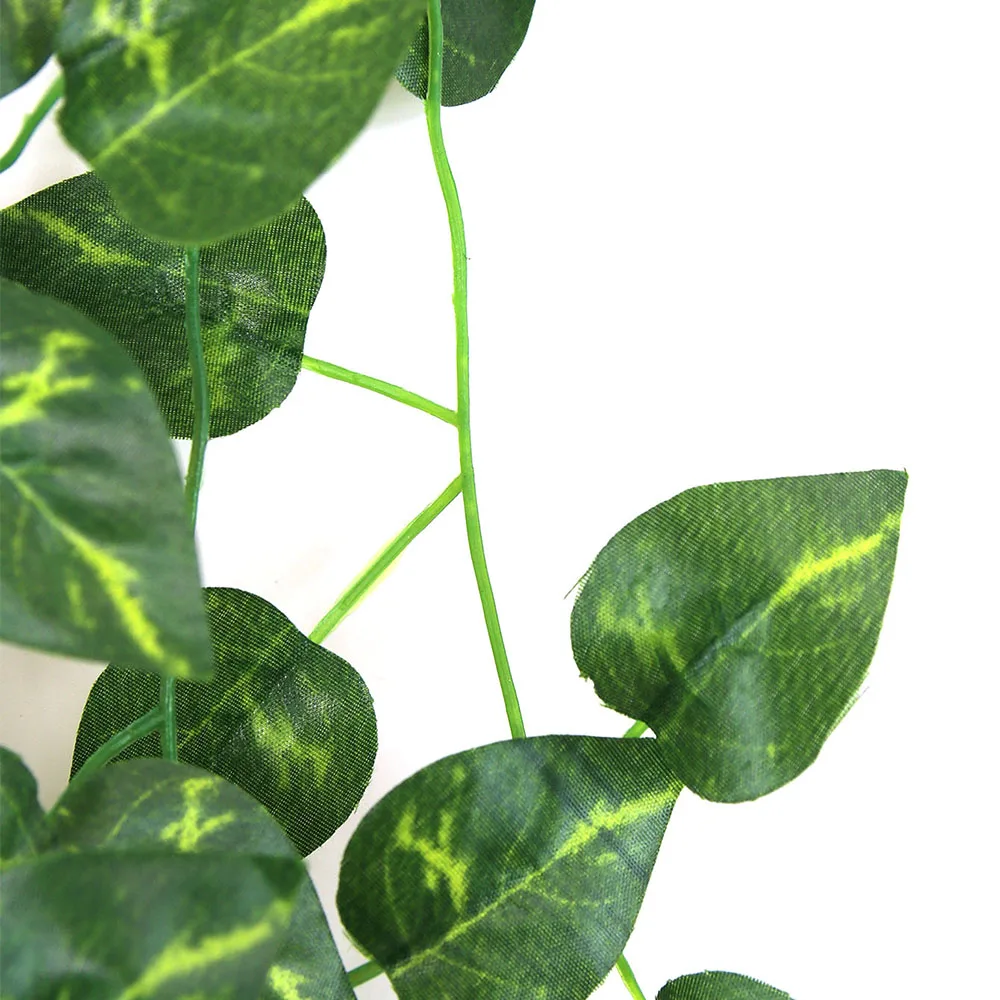 CTT-3-12 95cm Green Ivy Leaves Artificial Foliage Hanging Plants Grape Vine for Home Wedding Decorative