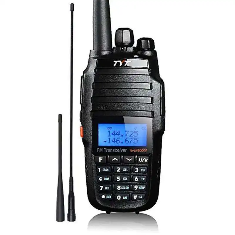 Оптовая продажа оригинальная TH-UV8000D TYT Прямая с фабрики рация 10 км Вт двухдиапазонный аккумулятор 3600 мАч двухстороннее радио