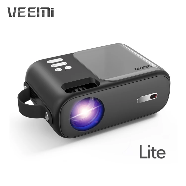 Outdoor Pocket LCD Projector Suppliers 4K Supported For Movie VEEMI Q2 Lite 272p Native Buy Mini Outdoor Projector Promotion