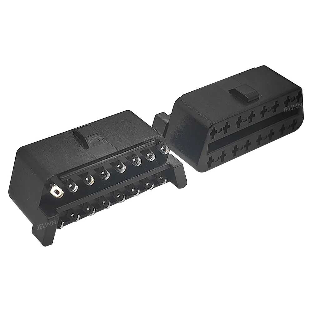 OBDII OBD 2 OBD2 16pin гнездовой разъем с прямыми штифтами