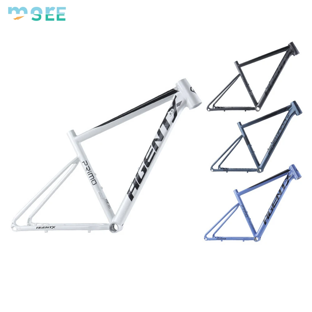 SeeMore Hardtail Mountain Bike Frame 17' Disc Brake MTB Frame Thru Axle Internal Routing Rigid Frame