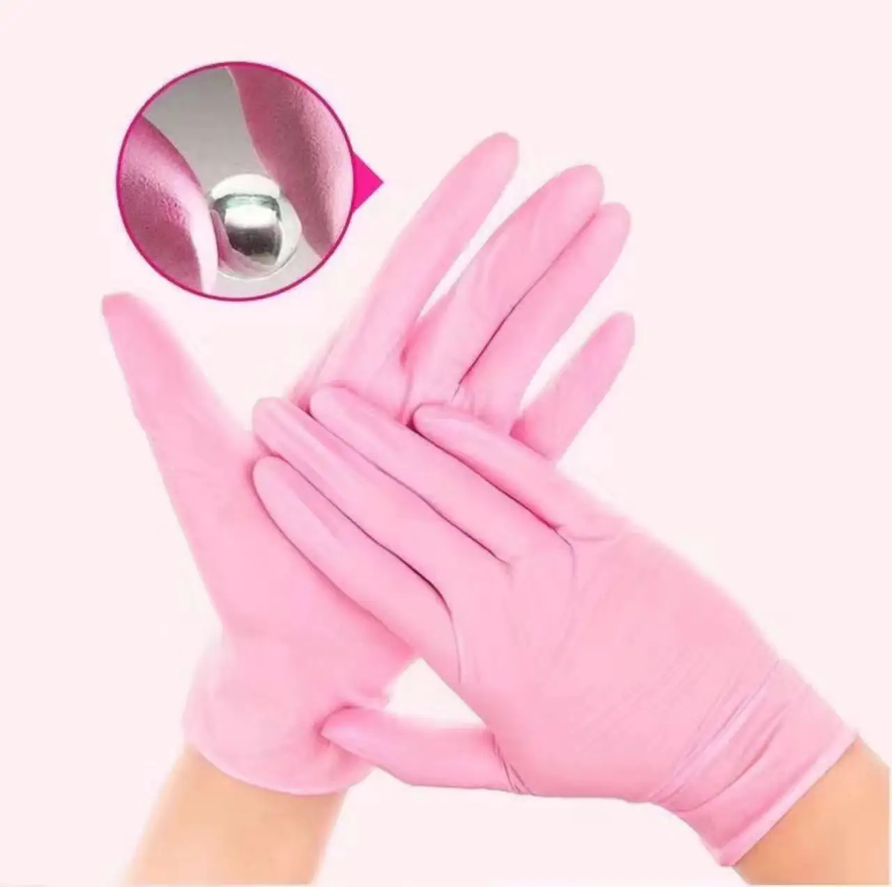 In stock Disposable Nitrile Gloves Synthetic Latex Rubber working safety hand glove powder free exam industrial surgical